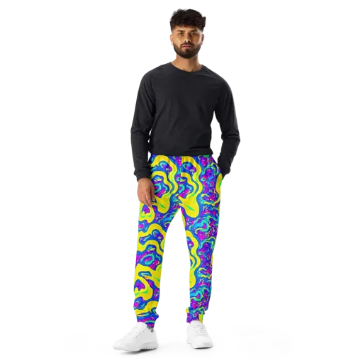Fevered Flow on a Men's Joggers