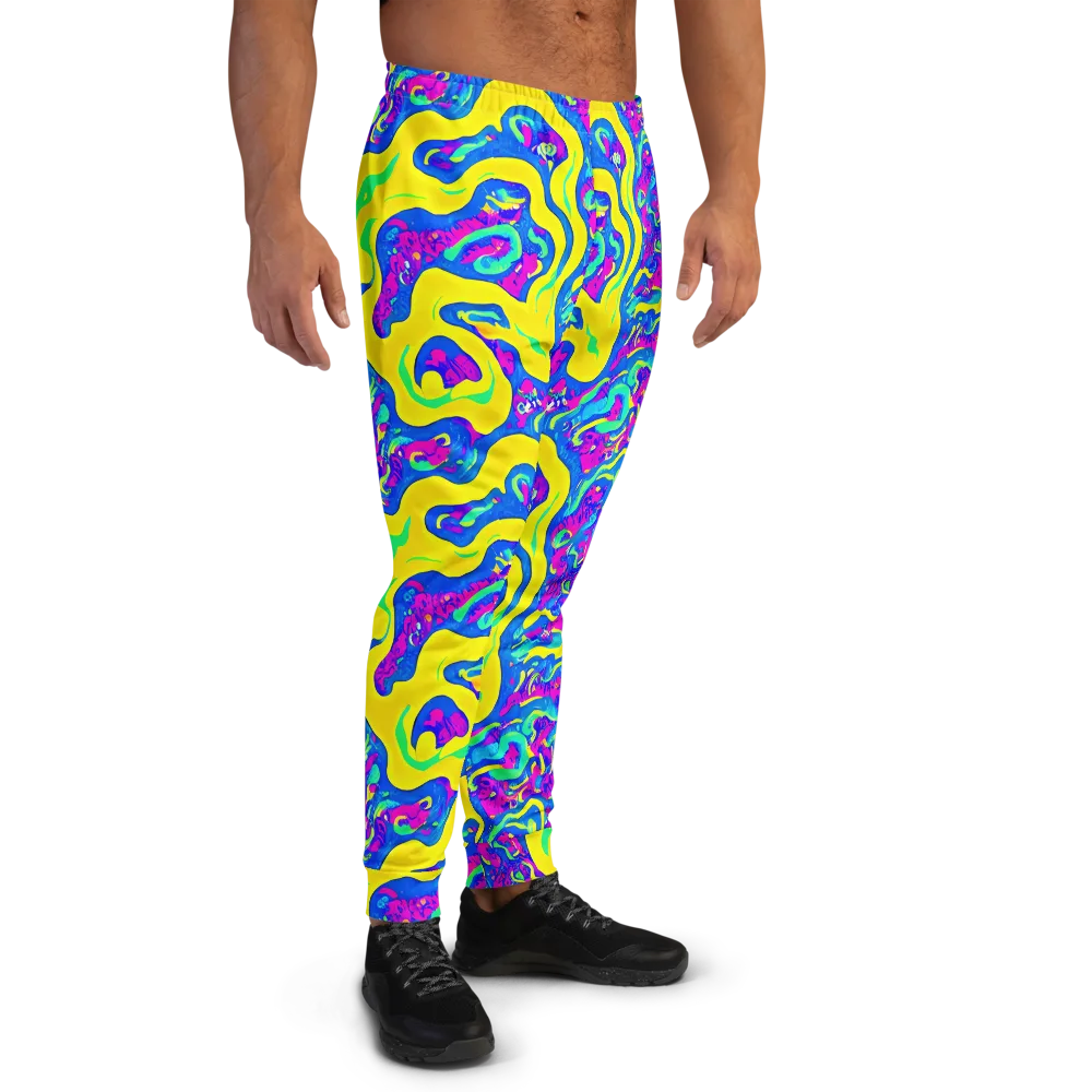 Fevered Flow on Men's Joggers — Right