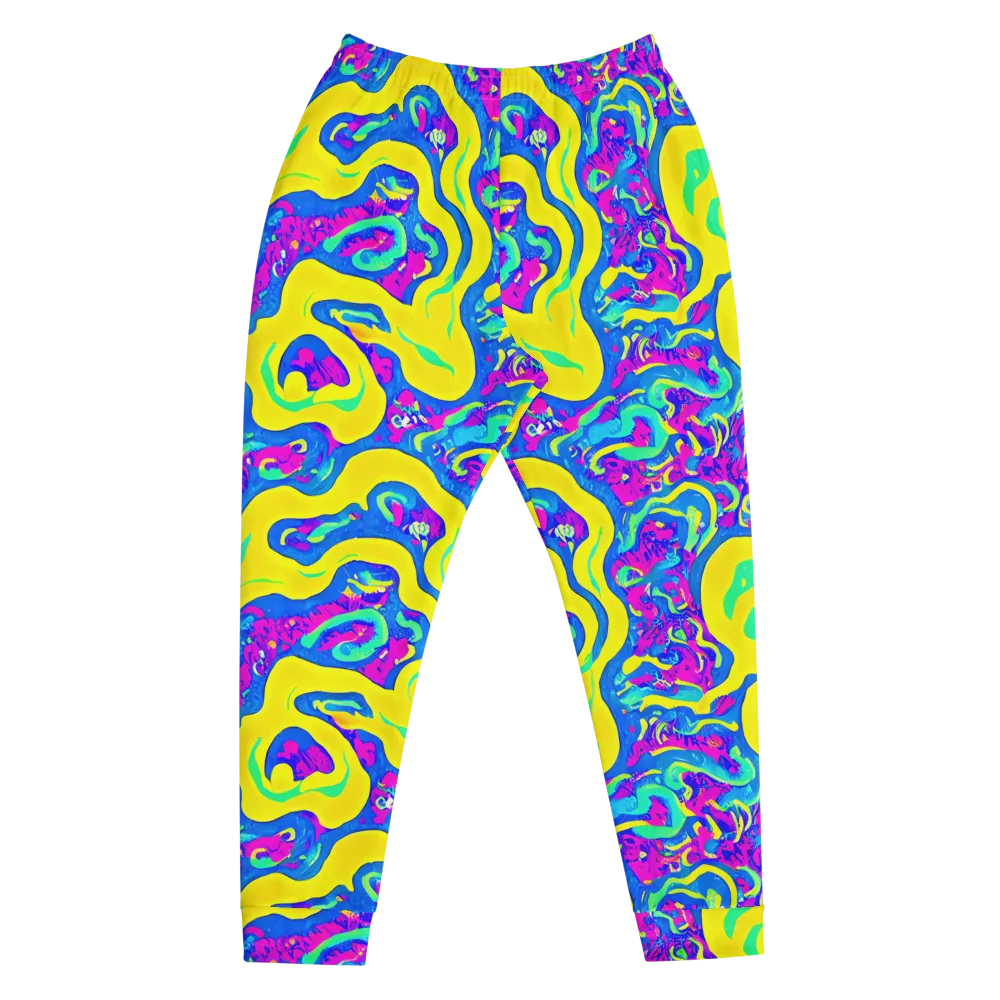 Fevered Flow on Men's Joggers — Front