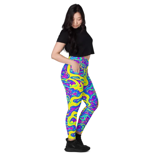 Fevered Flow on a Leggings with Pockets