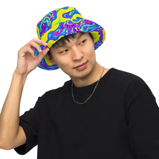 Fevered Flow on a Reversible Bucket Hat
