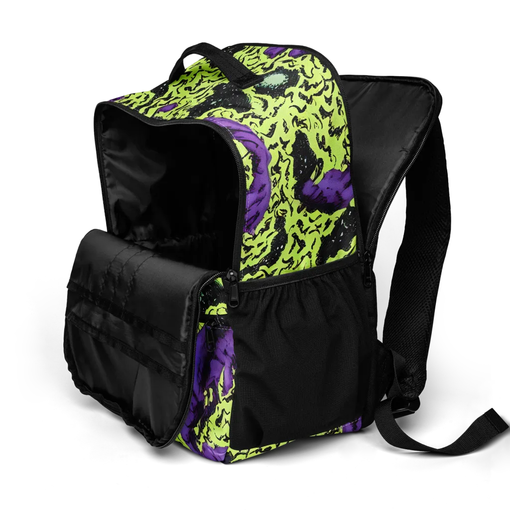 Violet Mayhem on Utility Backpack — Product details 2