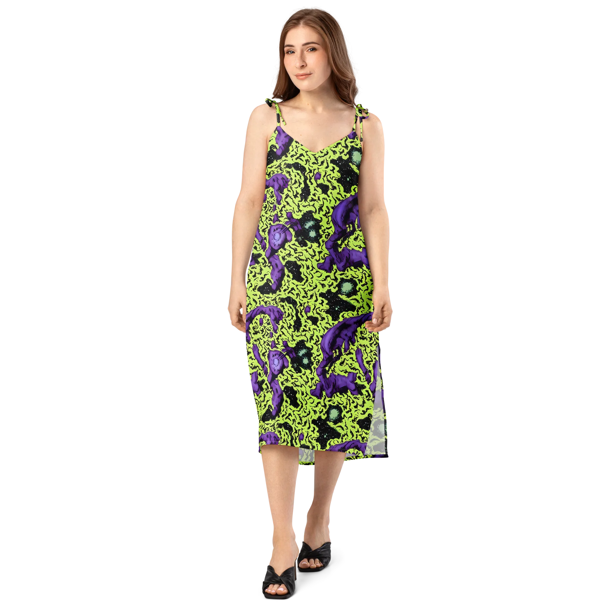Violet Mayhem on Slip Dress — Front