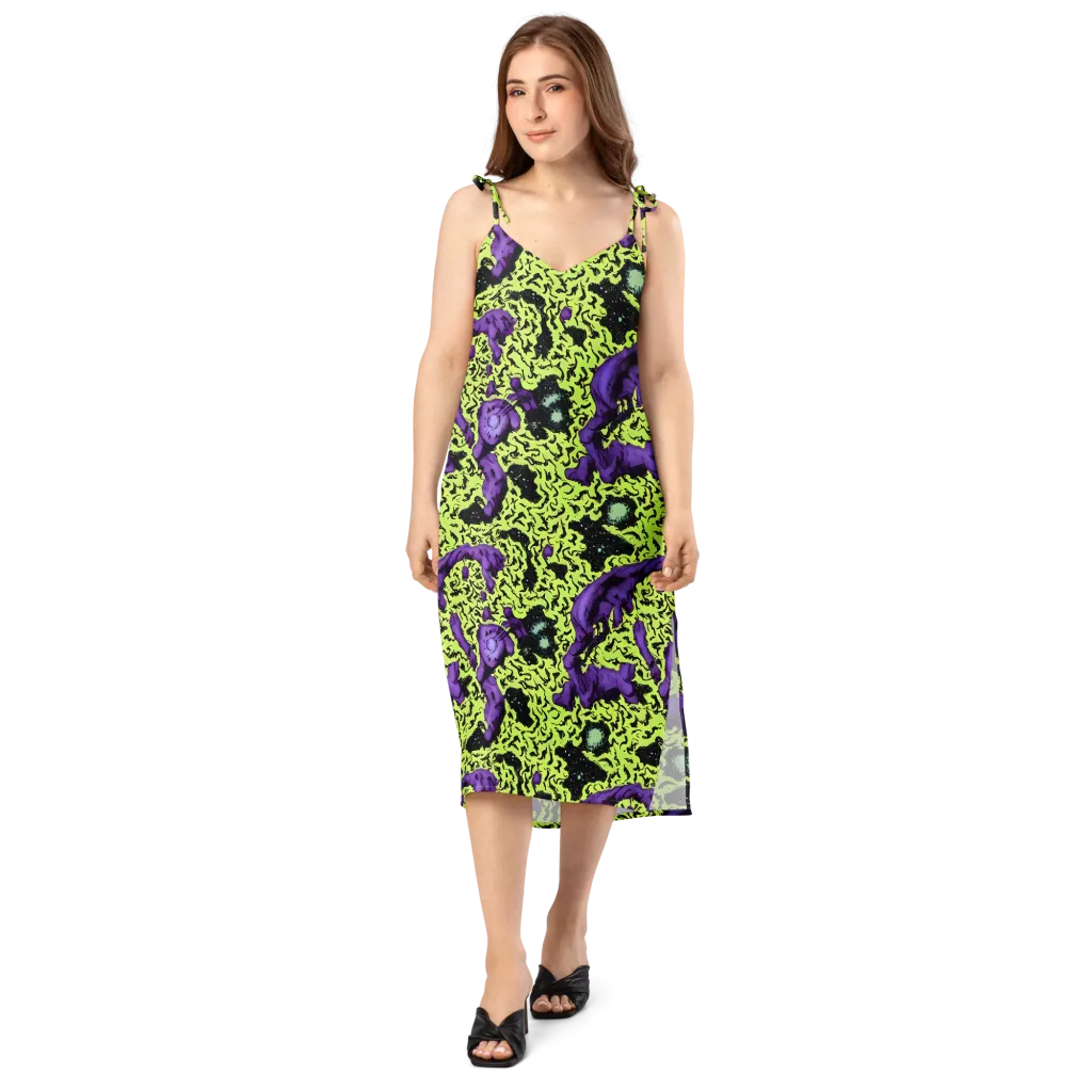 Violet Mayhem on Slip Dress — Front