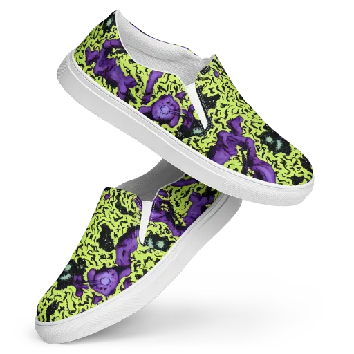 Violet Mayhem on a Women's Slip-On Canvas Shoes