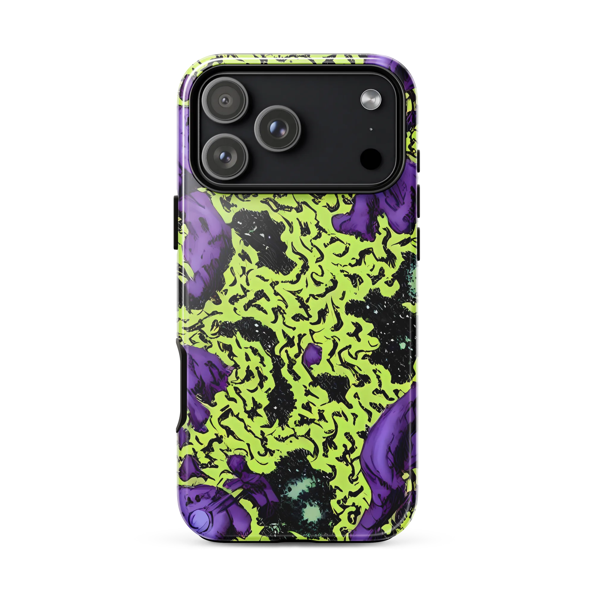 Violet Mayhem on Tough Case for iPhone® — Front