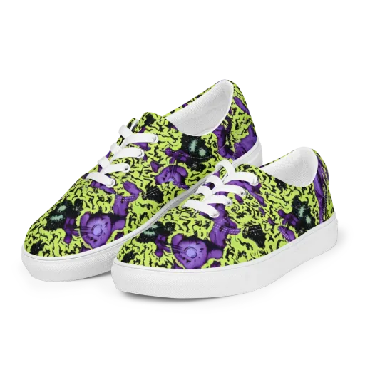 Violet Mayhem on a Men's Lace-Up Canvas Shoes