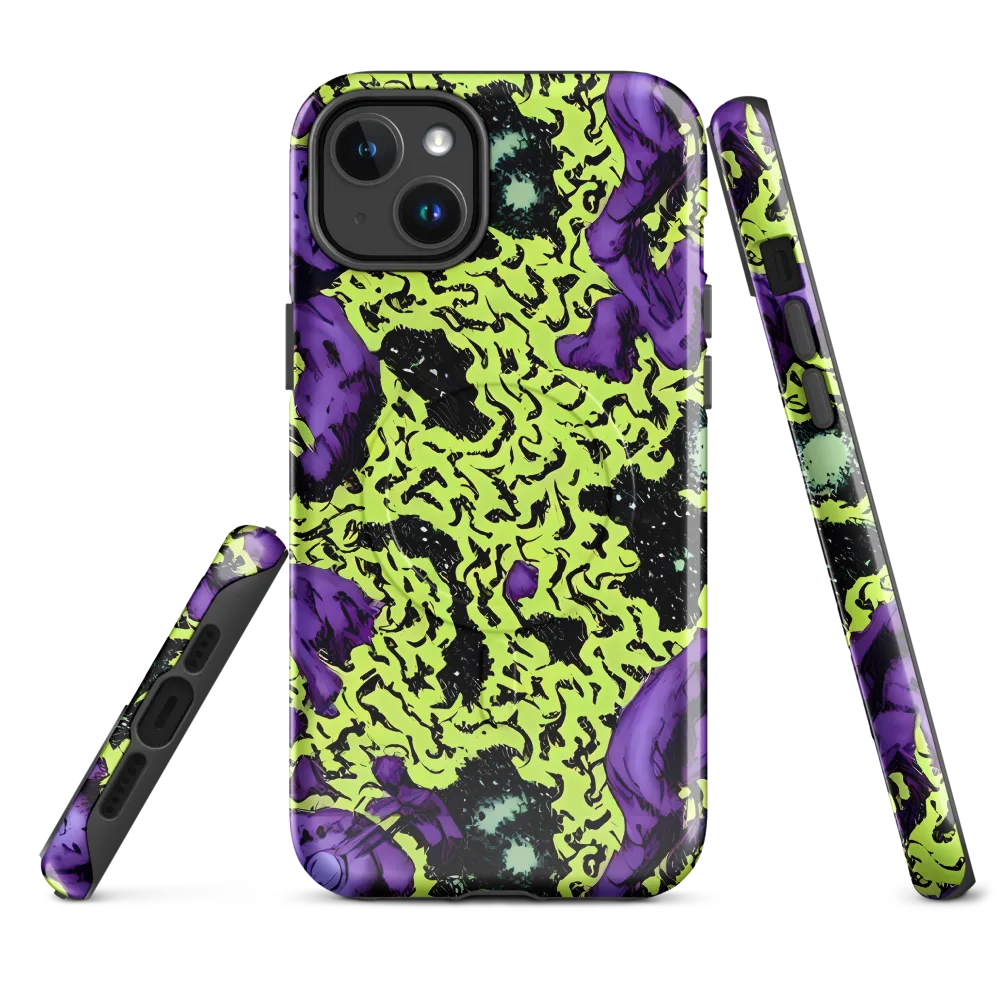 Violet Mayhem on MagSafe Tough Case for iPhone® — Front