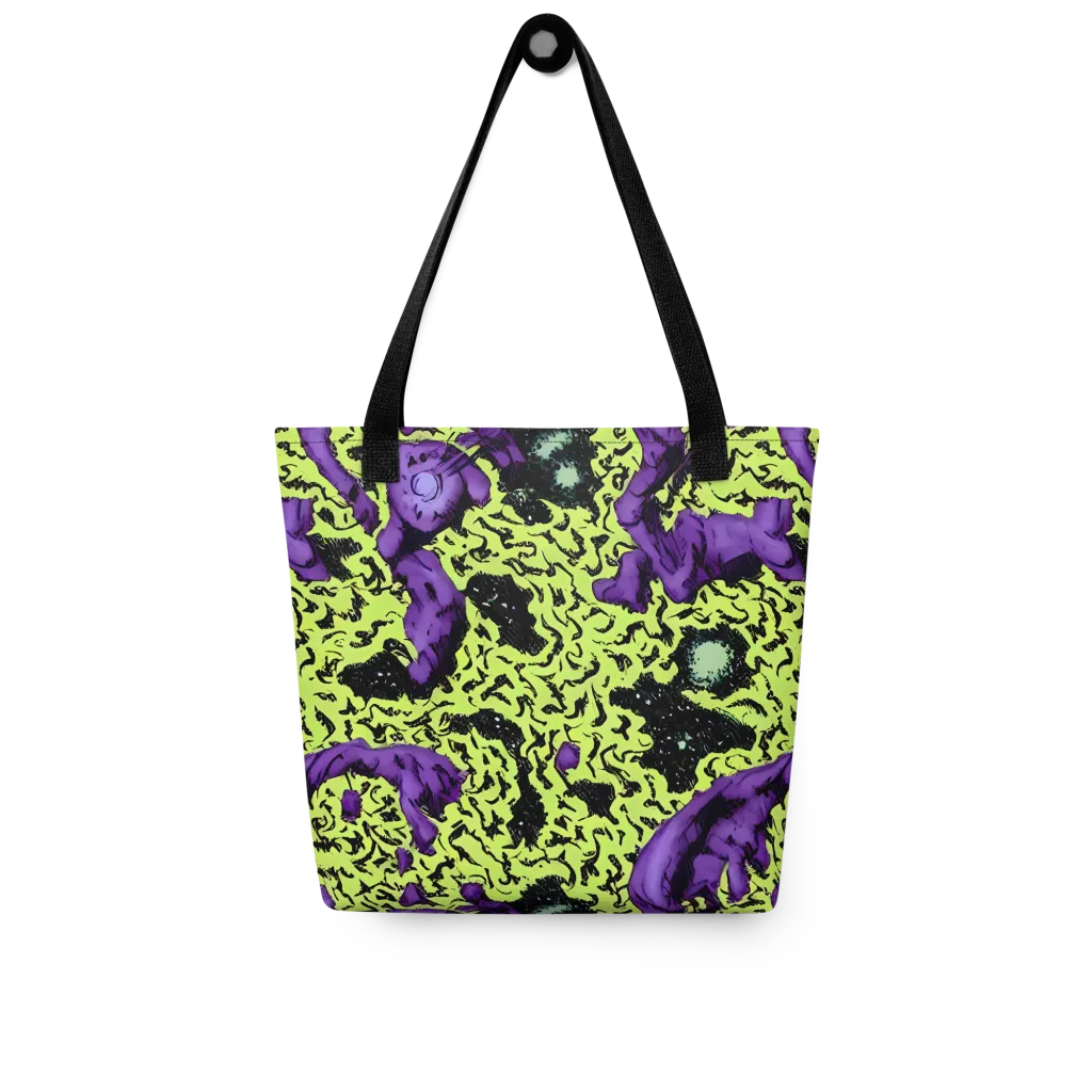 Violet Mayhem on Tote Bag — Front