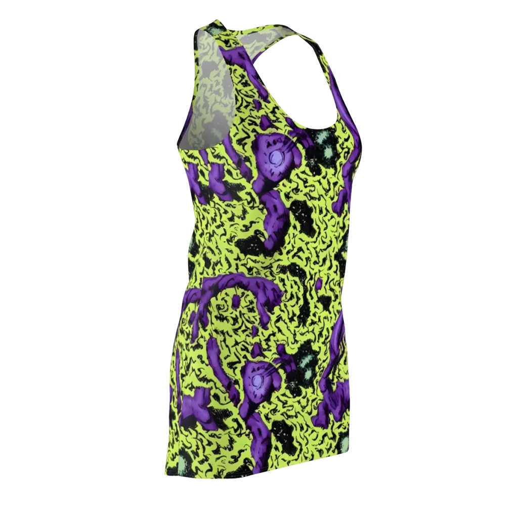 Violet Mayhem on Racerback Dress — Front Side