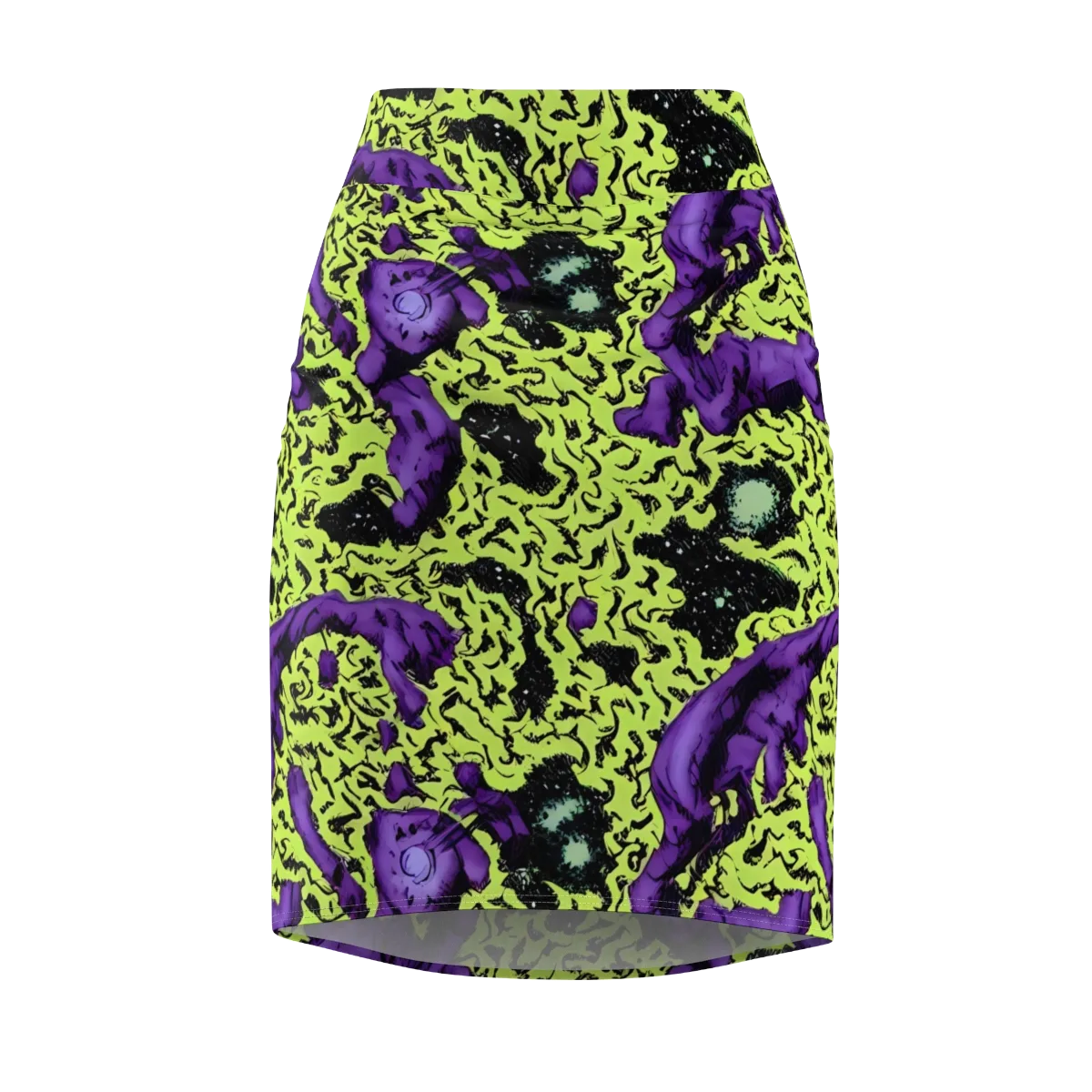 Violet Mayhem on Pencil Skirt — Front