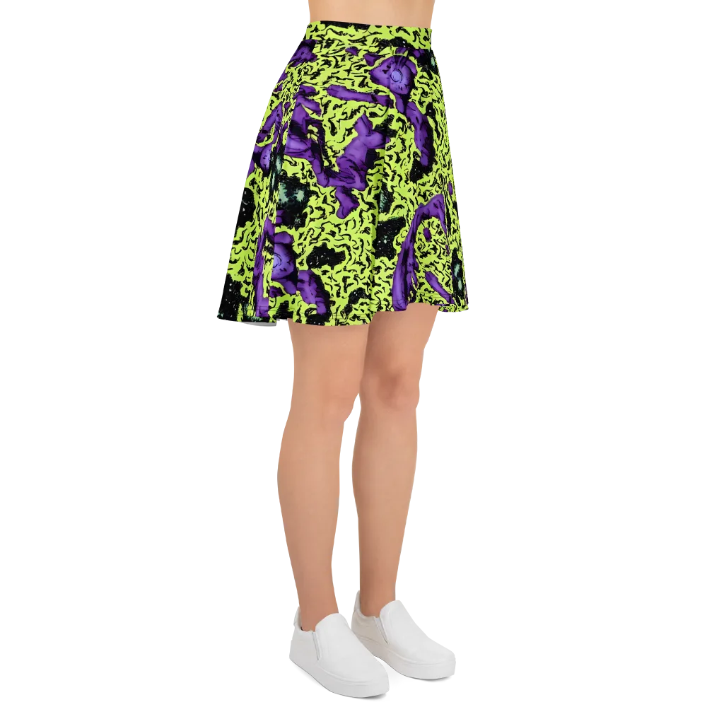 Violet Mayhem on Skater Skirt — Right