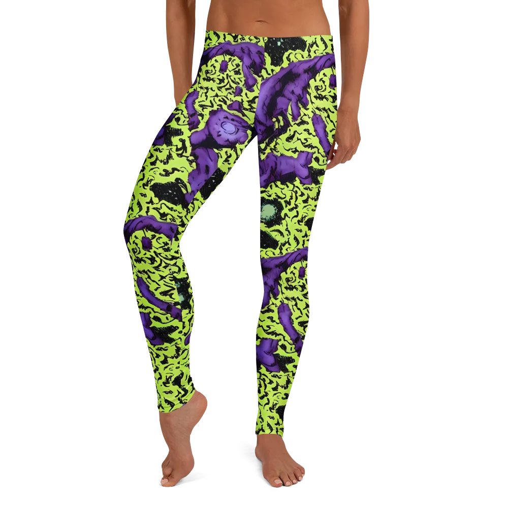 Violet Mayhem on Leggings — Front