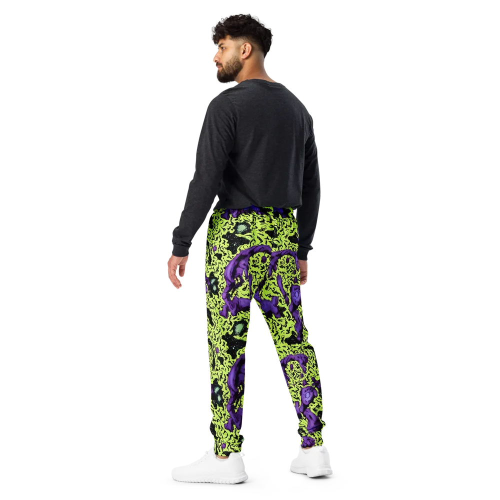 Violet Mayhem on Men's Joggers — Back