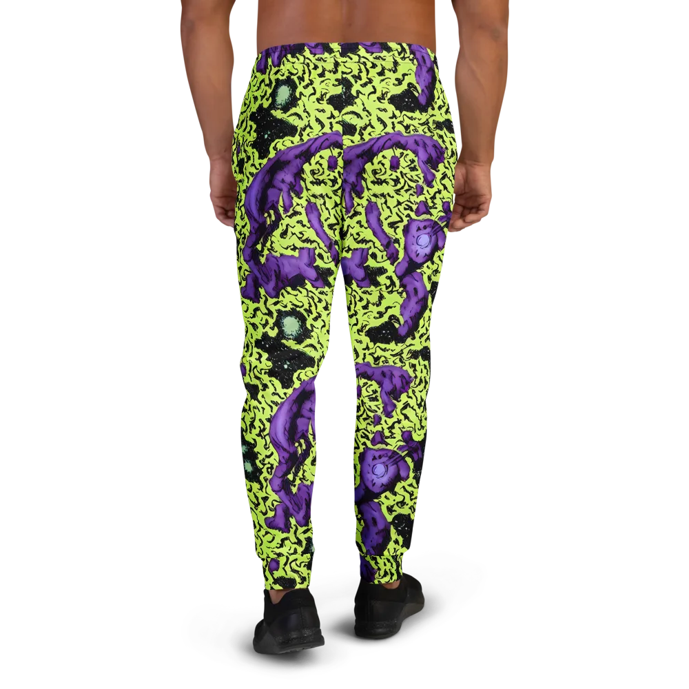 Violet Mayhem on Men's Joggers — Back
