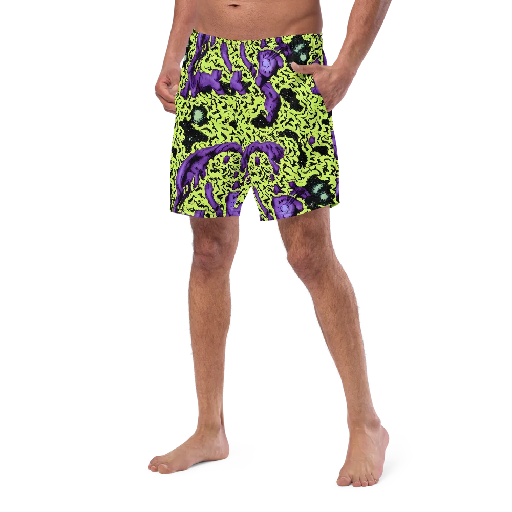 Violet Mayhem on Swim Trunks — Left Front
