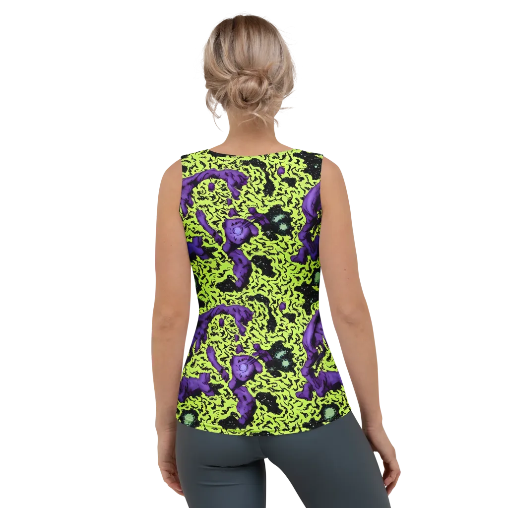 Violet Mayhem on Women's Tank Top — Back
