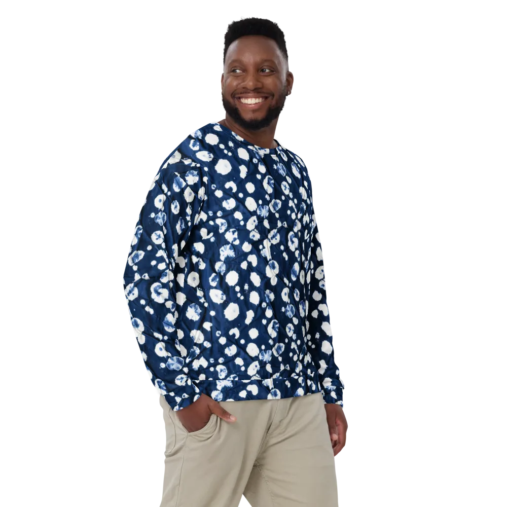 Indigo Confetti on Sweatshirt — Front
