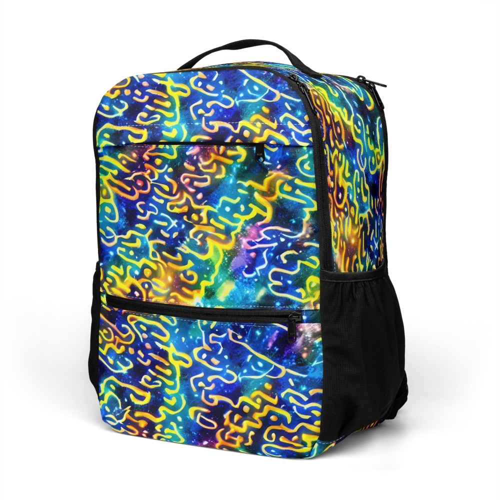 Astral Ampersand on Utility Backpack — Left Front