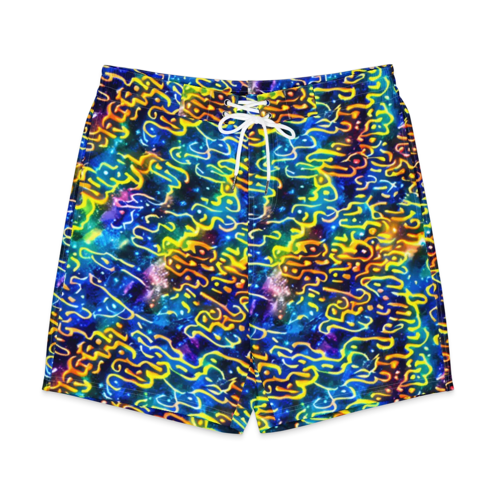 Astral Ampersand on Men's Board Shorts — Front