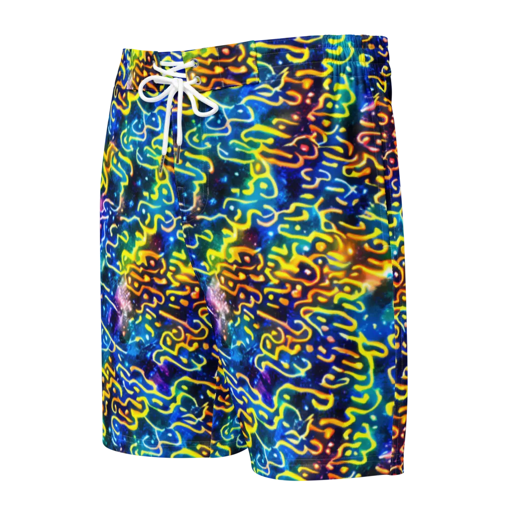 Astral Ampersand on Men's Board Shorts — Front