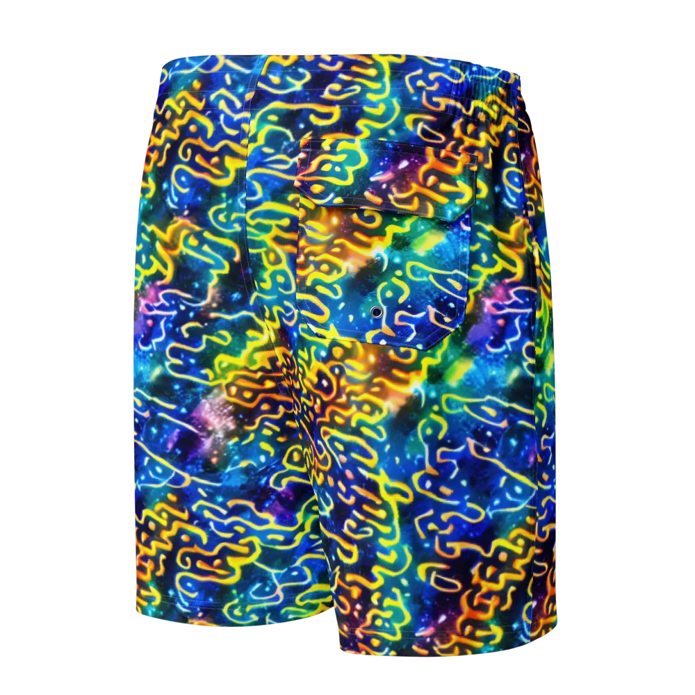 Astral Ampersand on Men's Board Shorts — Back