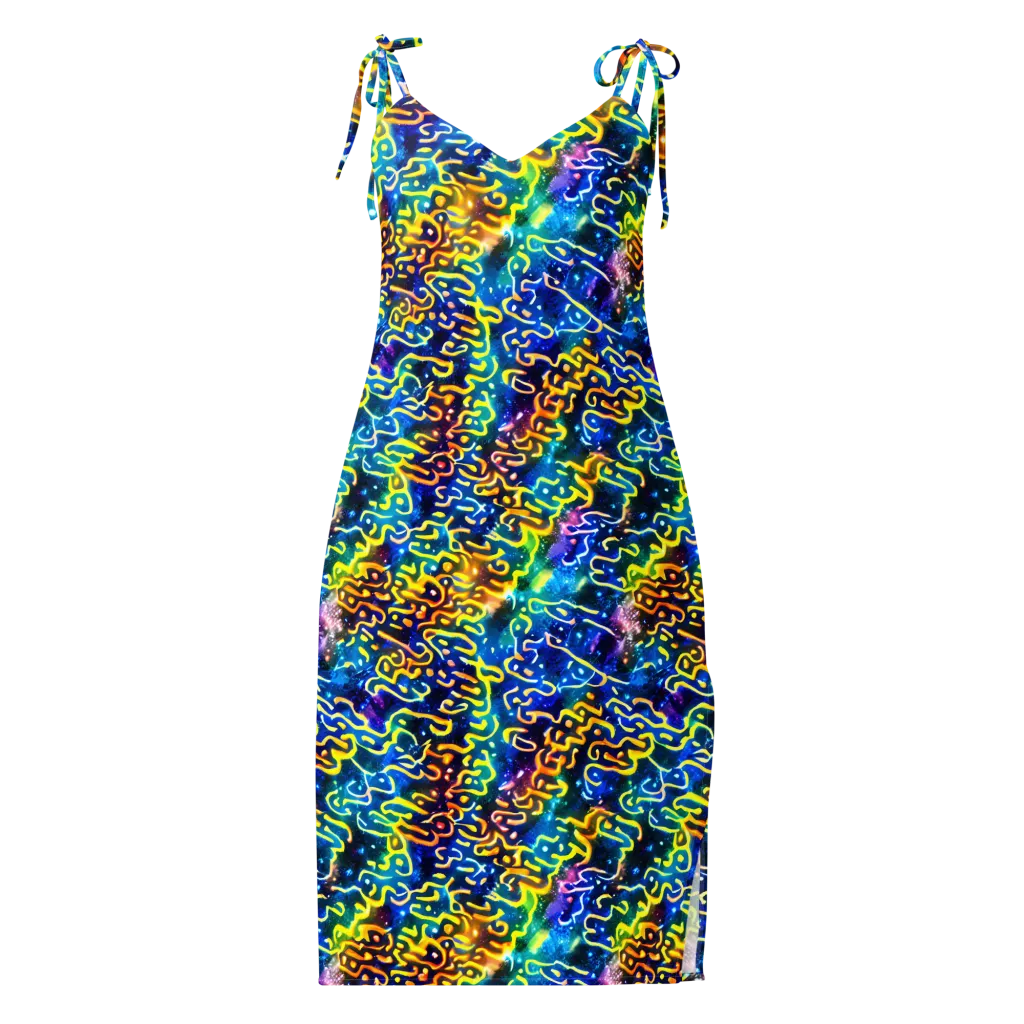Astral Ampersand on Slip Dress — Front