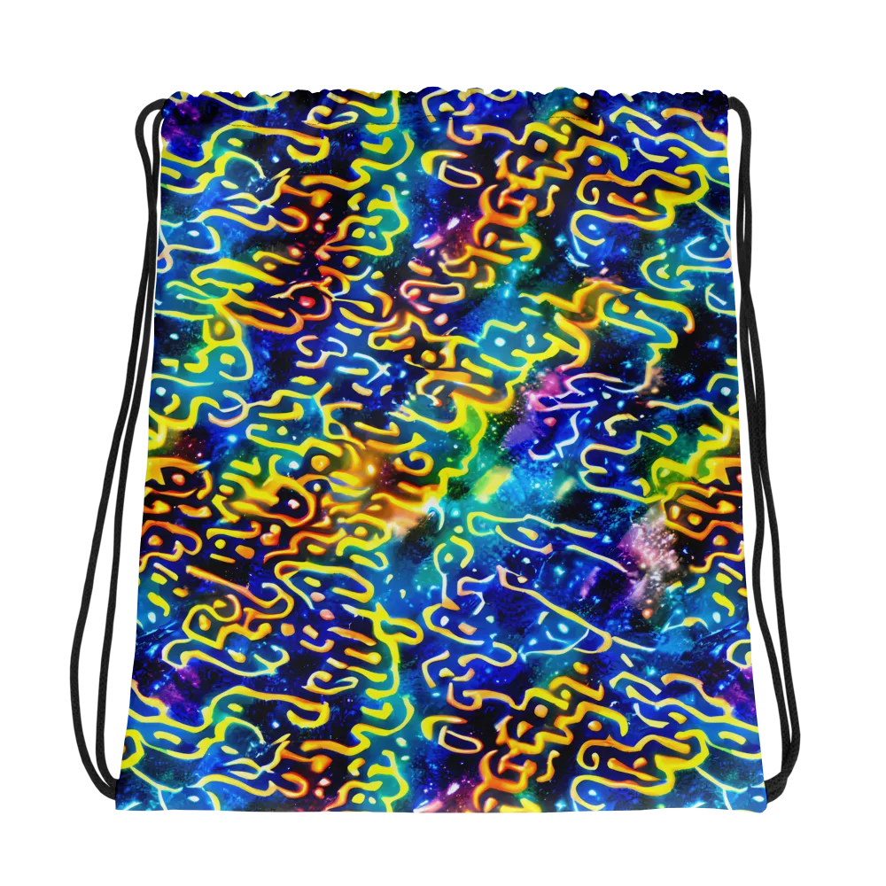 Astral Ampersand on Drawstring Bag — Photo