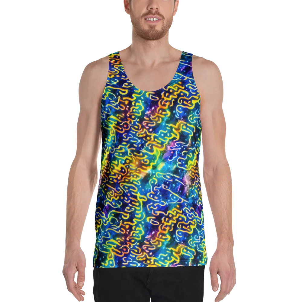 Astral Ampersand on Men's Tank Top — Front