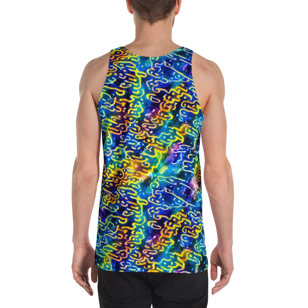 Astral Ampersand on Men's Tank Top — Back