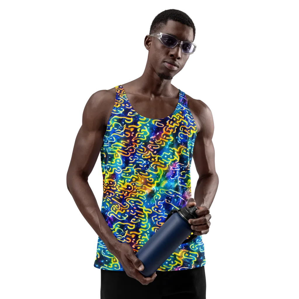 Astral Ampersand on Men's Tank Top — Front