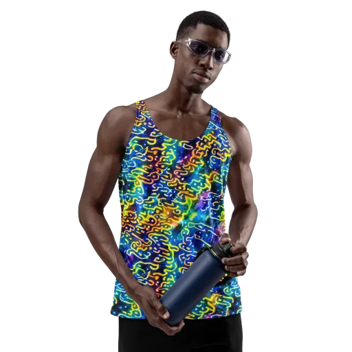 Astral Ampersand on a Men's Tank Top