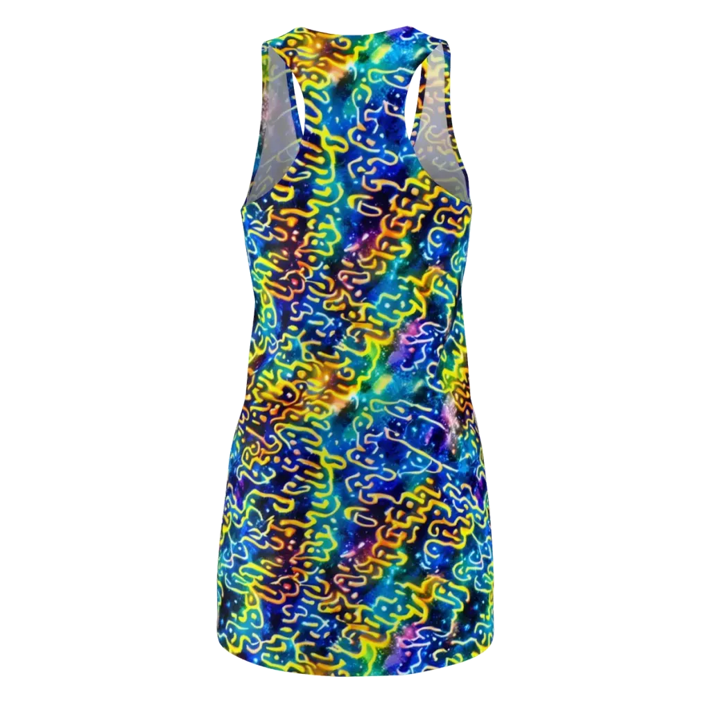 Astral Ampersand on Racerback Dress — Back