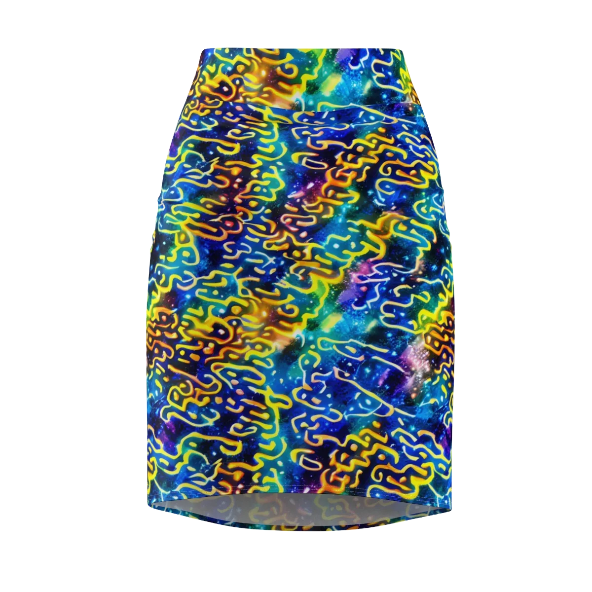 Astral Ampersand on Pencil Skirt — Front
