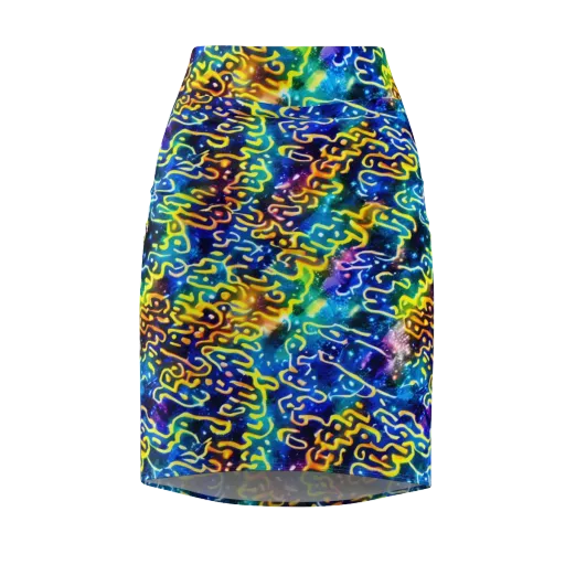 Astral Ampersand on a Pencil Skirt