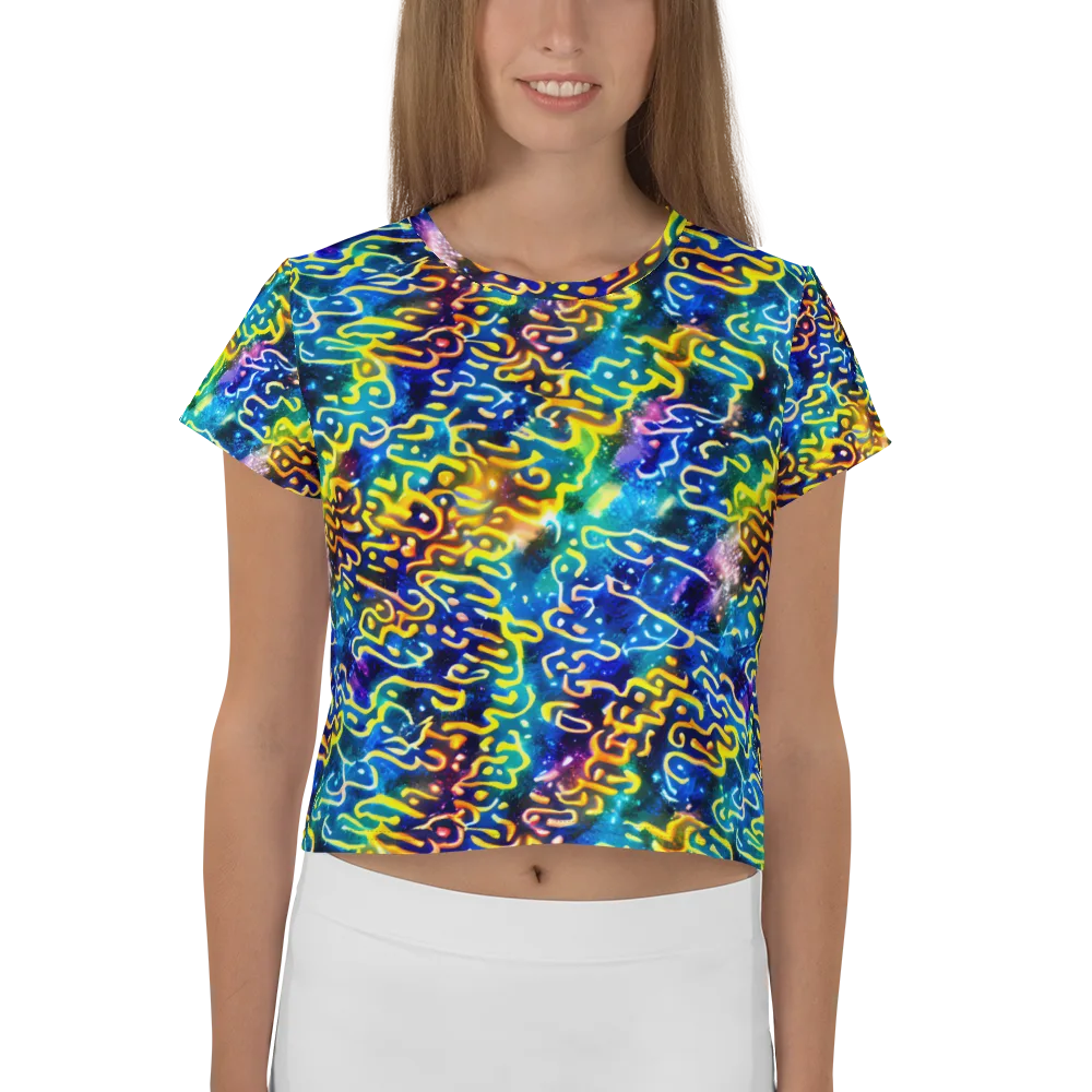 Astral Ampersand on Crop Tee — Front