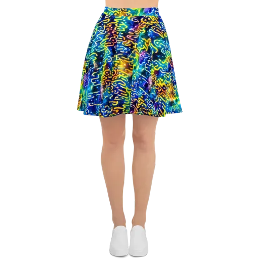 Astral Ampersand on a Skater Skirt