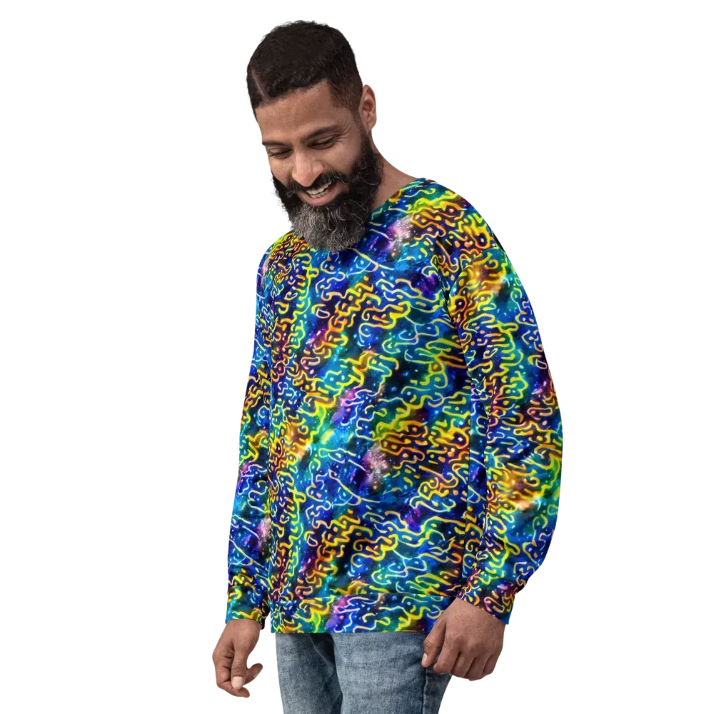 Astral Ampersand on Sweatshirt — Left Front