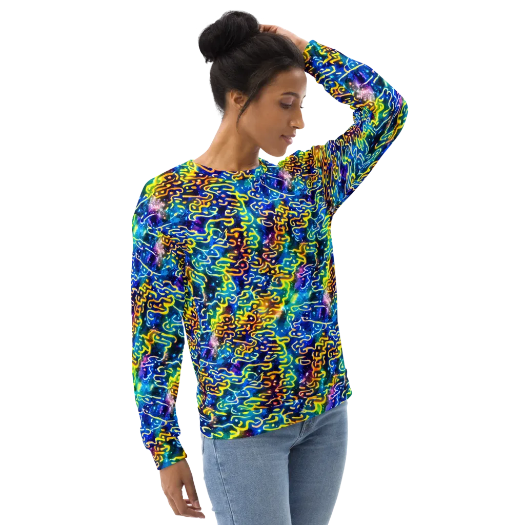 Astral Ampersand on Sweatshirt — Right Front