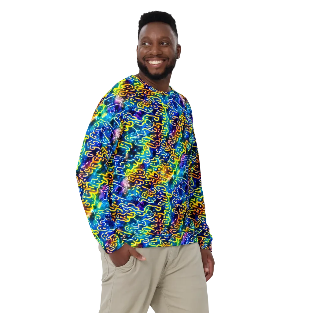 Astral Ampersand on Sweatshirt — Front