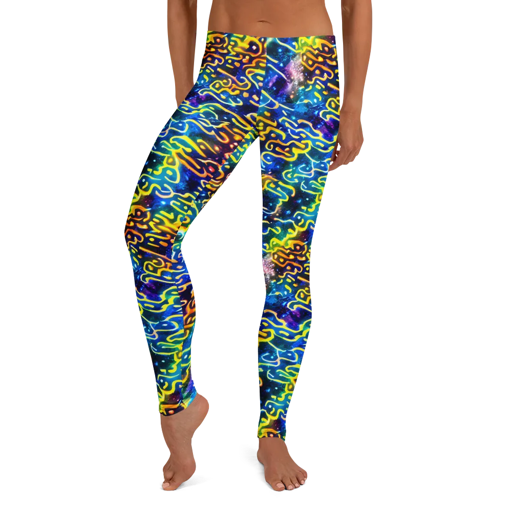 Astral Ampersand on Leggings — Front