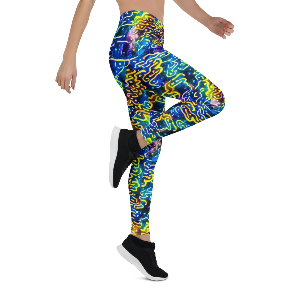 Astral Ampersand on Leggings — Right