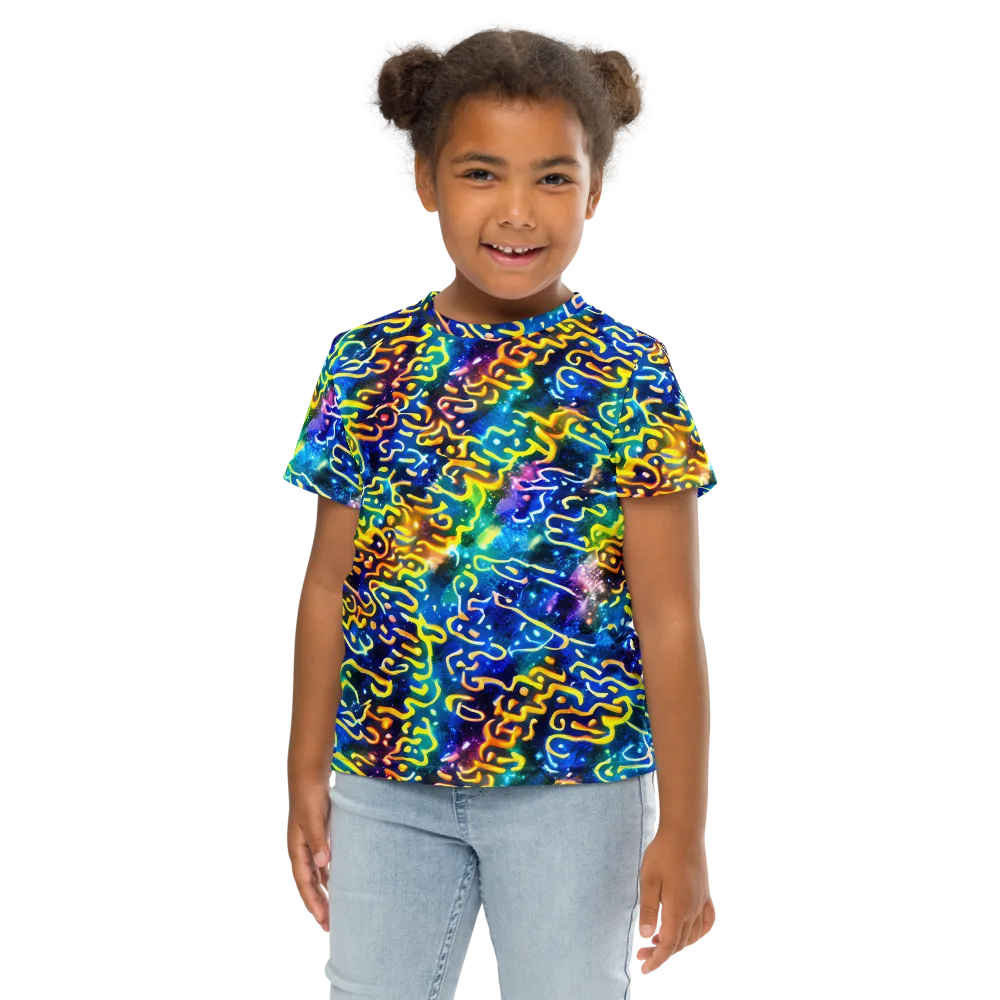 Astral Ampersand on Kids Crew Neck T-Shirt — Front