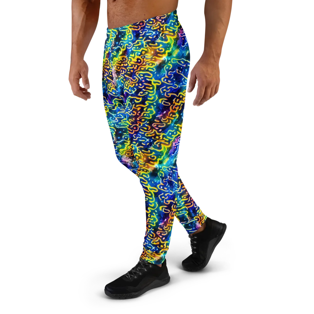 Astral Ampersand on Men's Joggers — Left