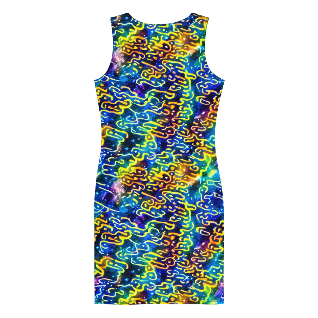 Astral Ampersand on Bodycon Dress — Back