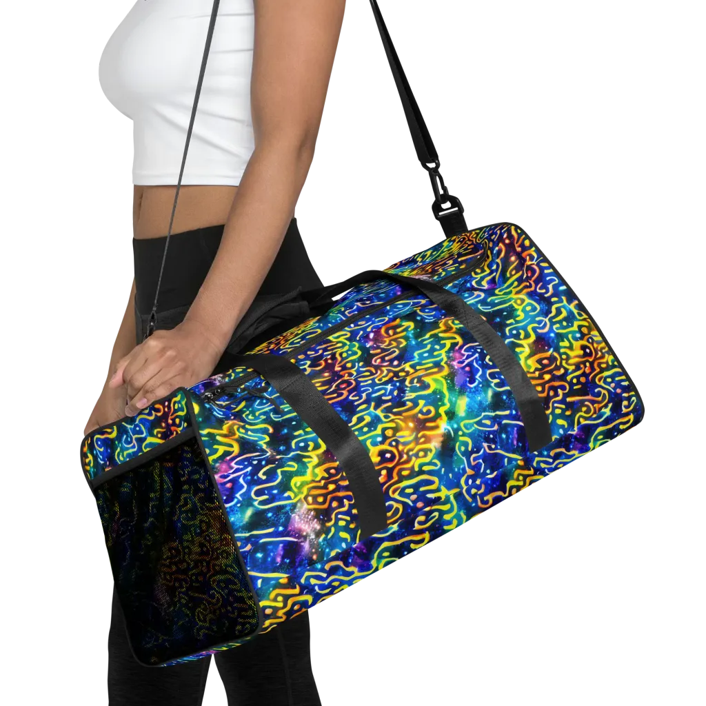 Astral Ampersand on Duffle Bag — Front