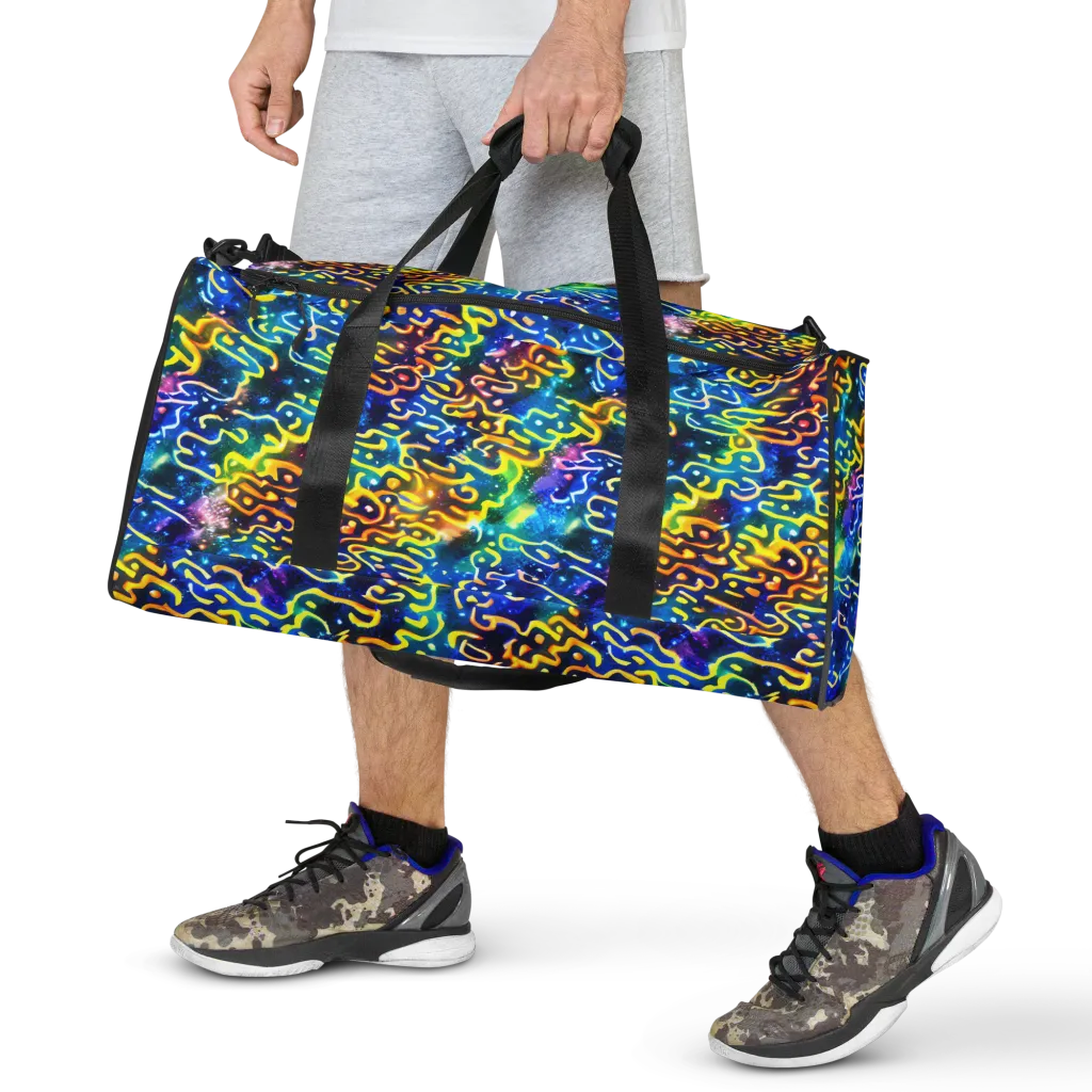 Astral Ampersand on Duffle Bag — Front