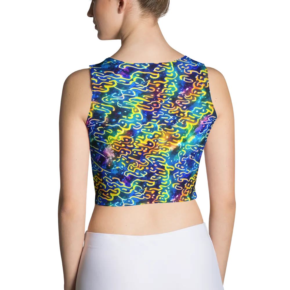 Astral Ampersand on Crop Top — Back