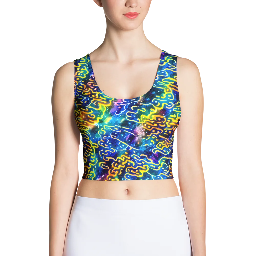 Astral Ampersand on Crop Top — Front