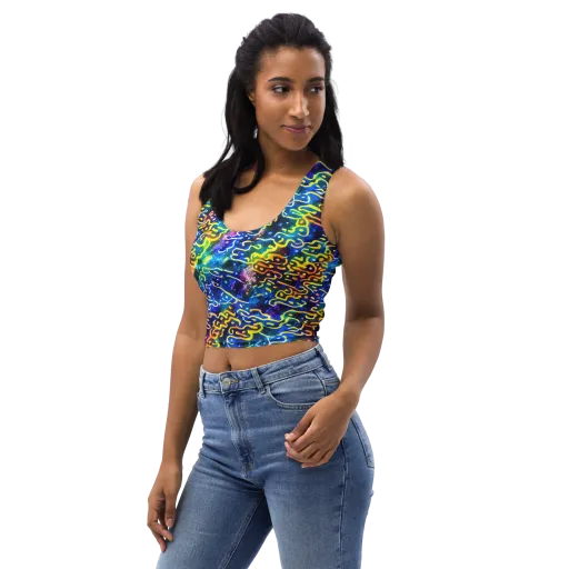 Astral Ampersand on a Crop Top